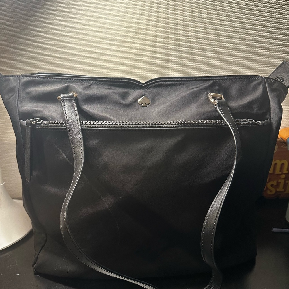 Kate Spade Black Nylon Tote